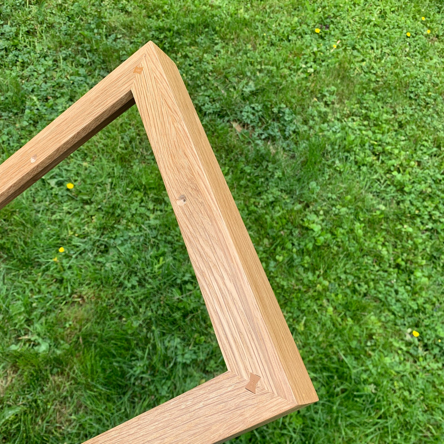 White Oak Hardwood Floater Frame