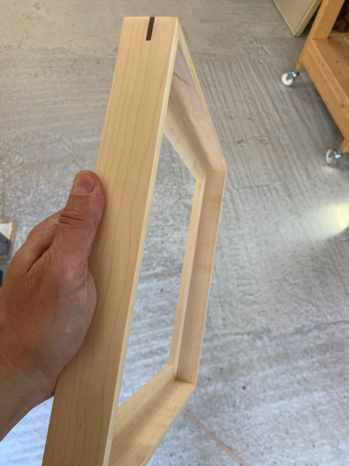 Maple Hardwood Floater Frame