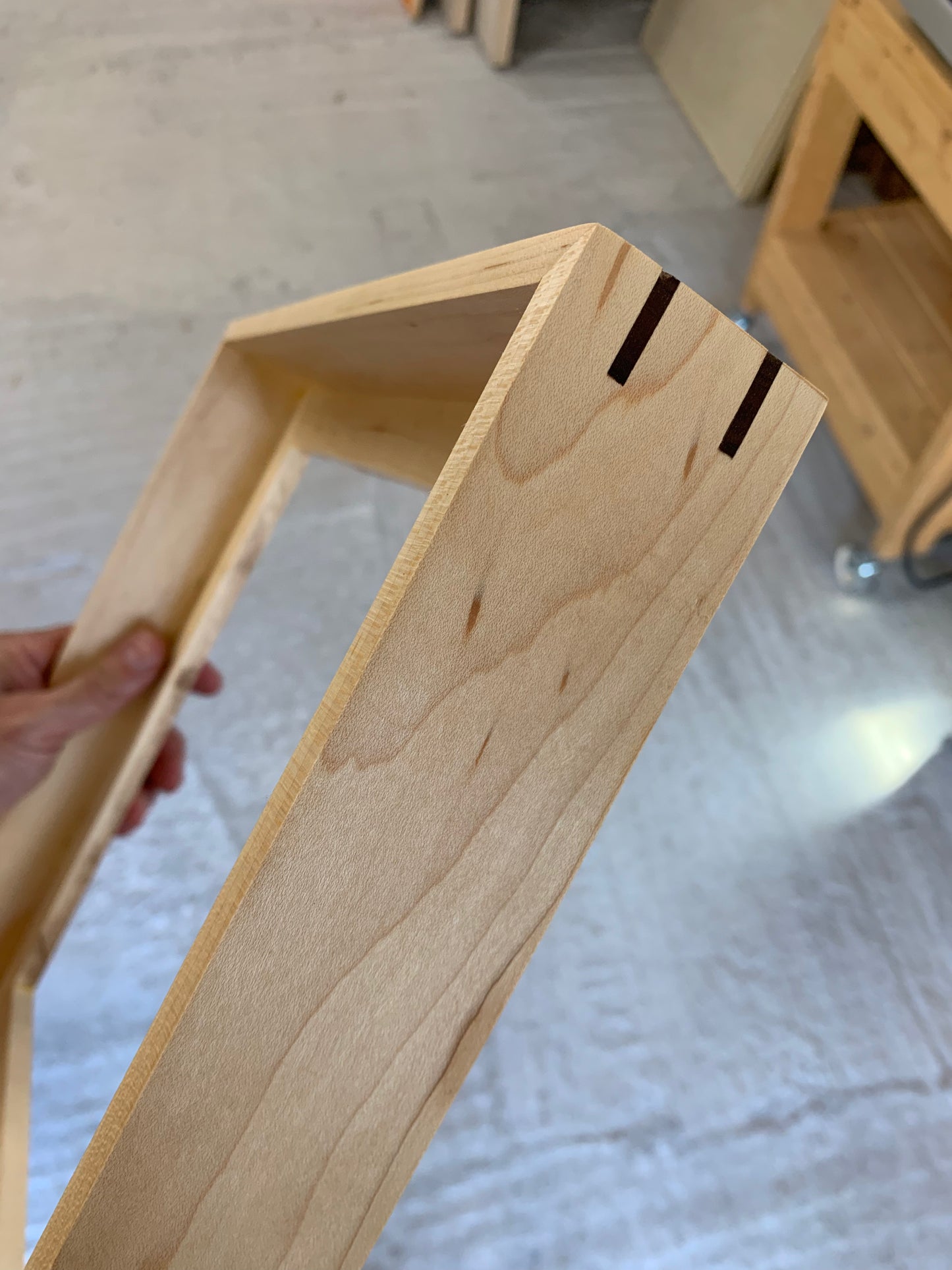 Maple Hardwood Floater Frame