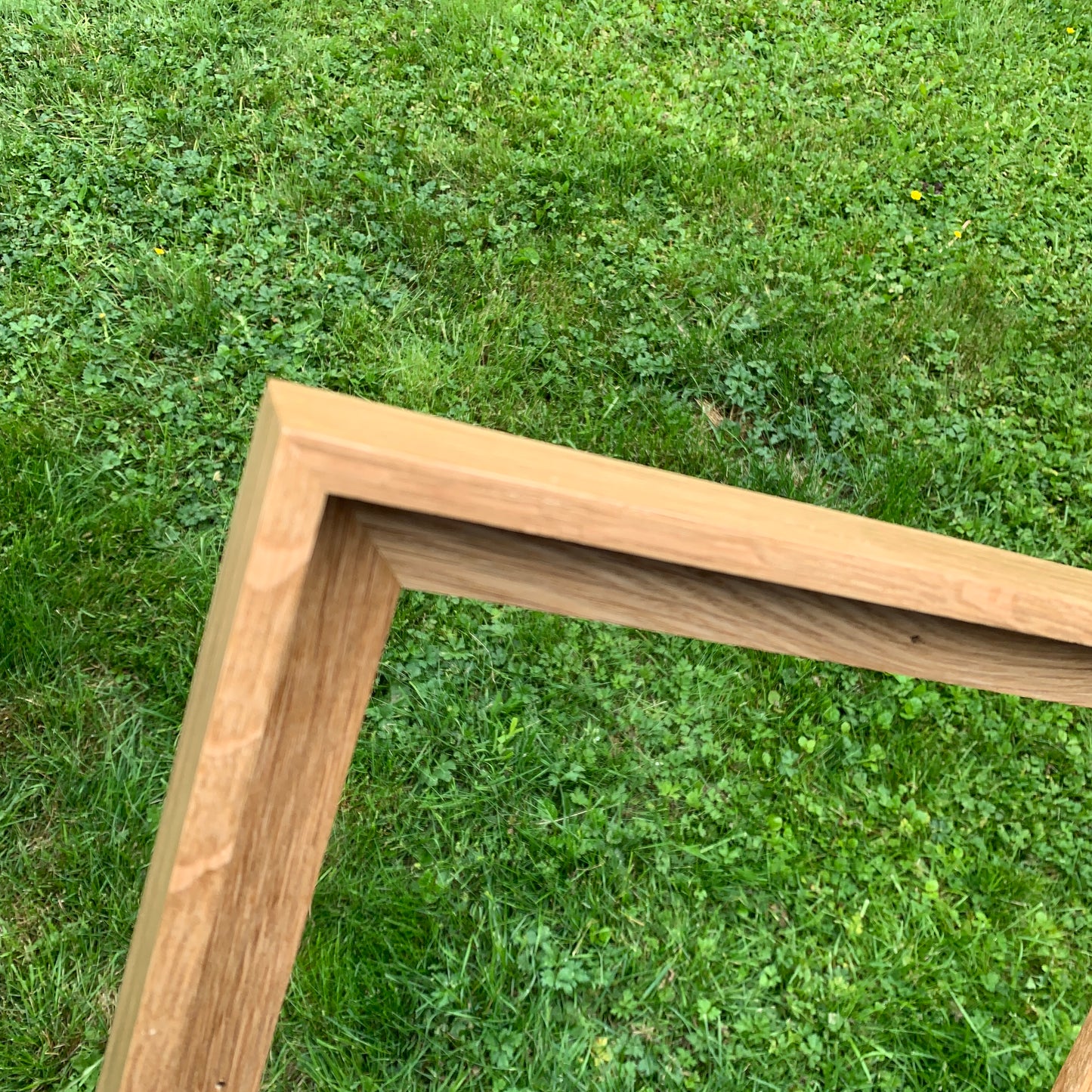 White Oak Hardwood Floater Frame