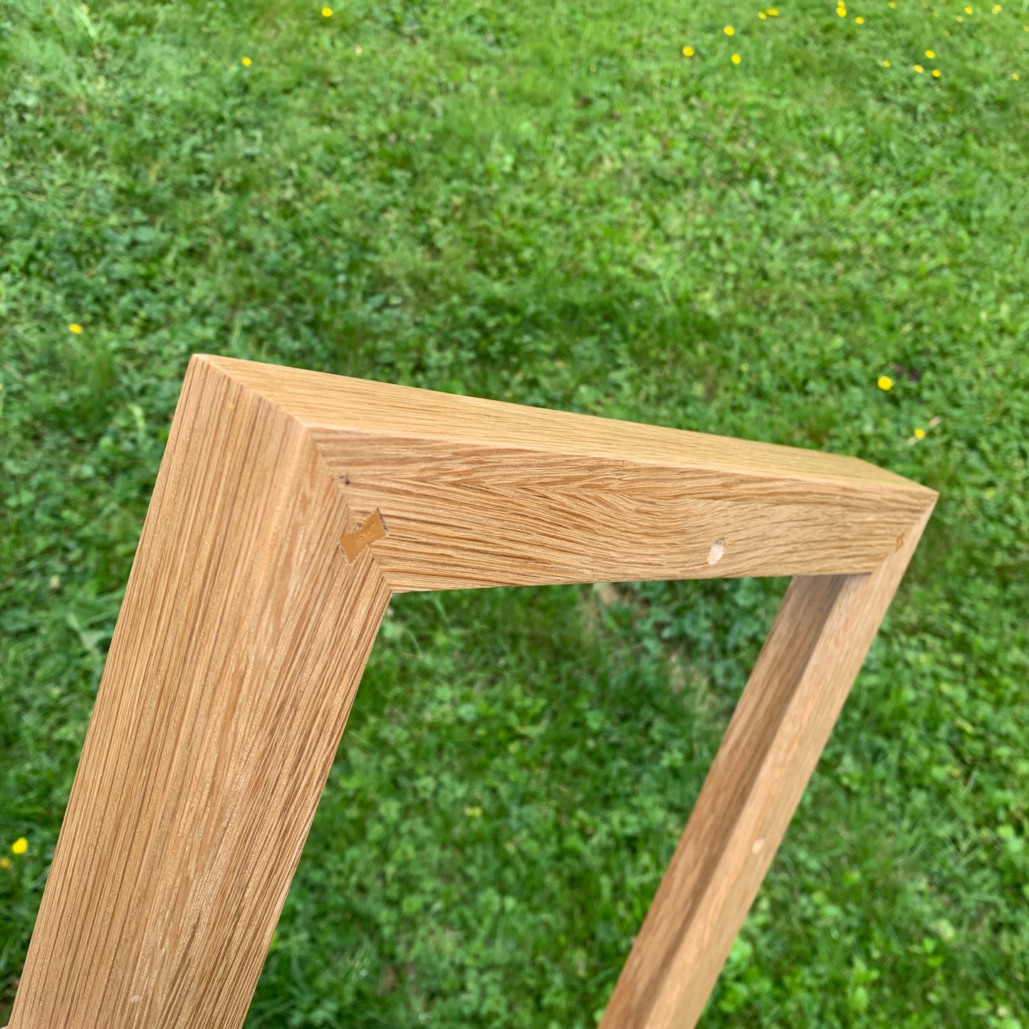 White Oak Hardwood Floater Frame