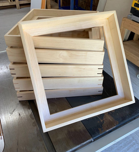 Maple Hardwood Floater Frame